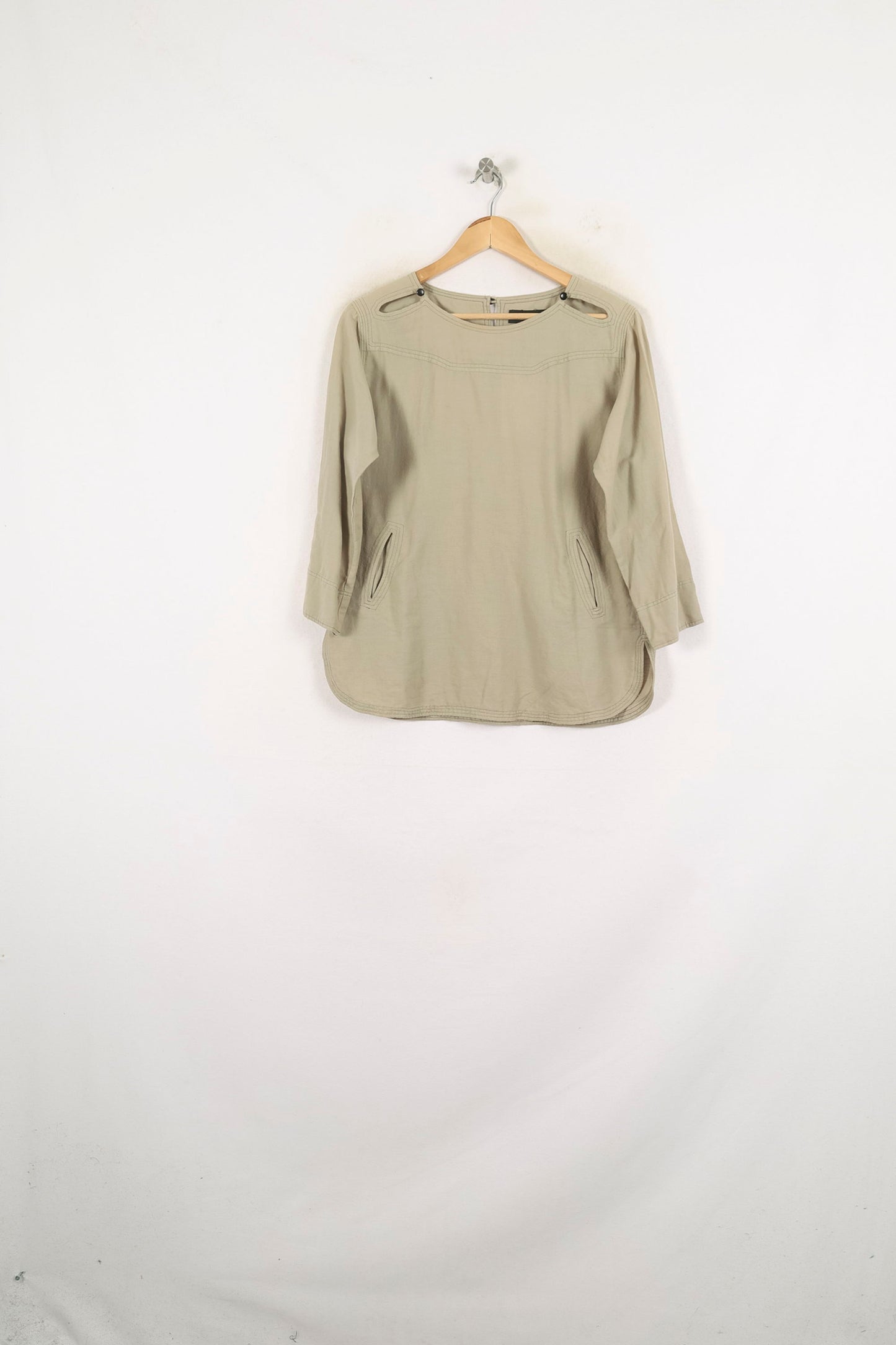 Blouse Beige - Taille M/38