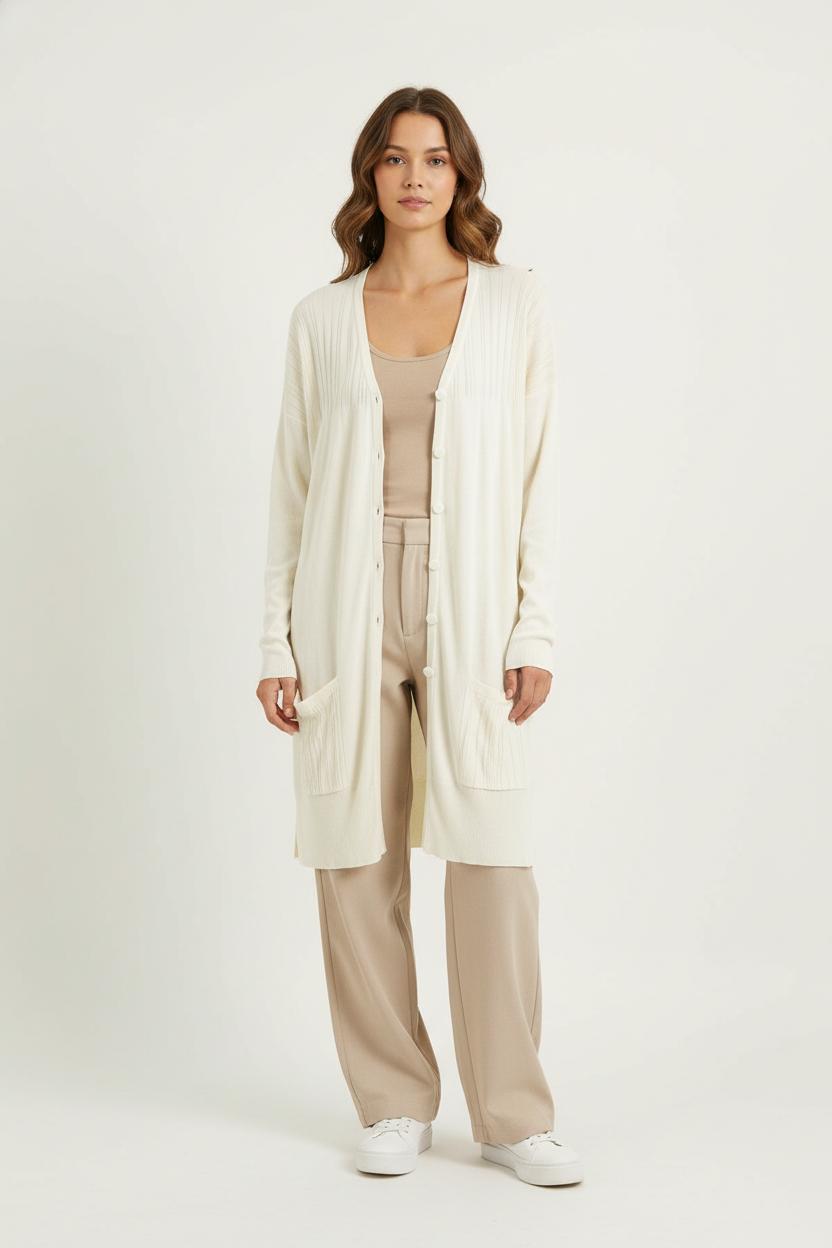 Cardigan Beige - Taille S/36