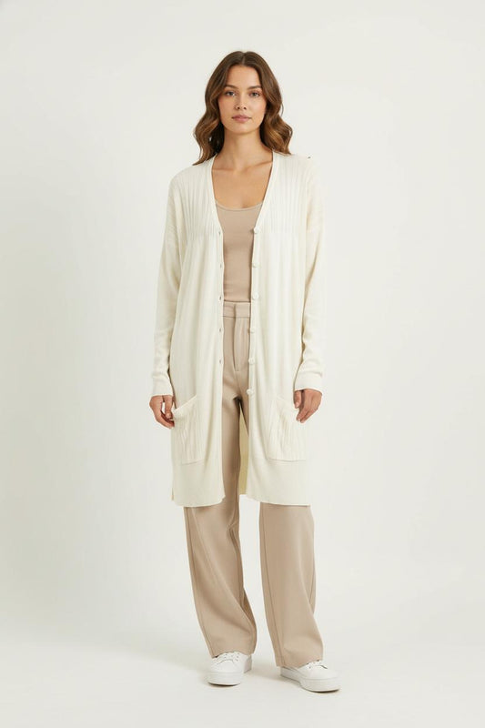 Cardigan Beige - Taille S/36