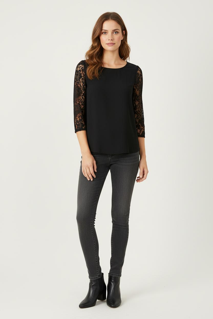 Blouse noire - Taille S/36