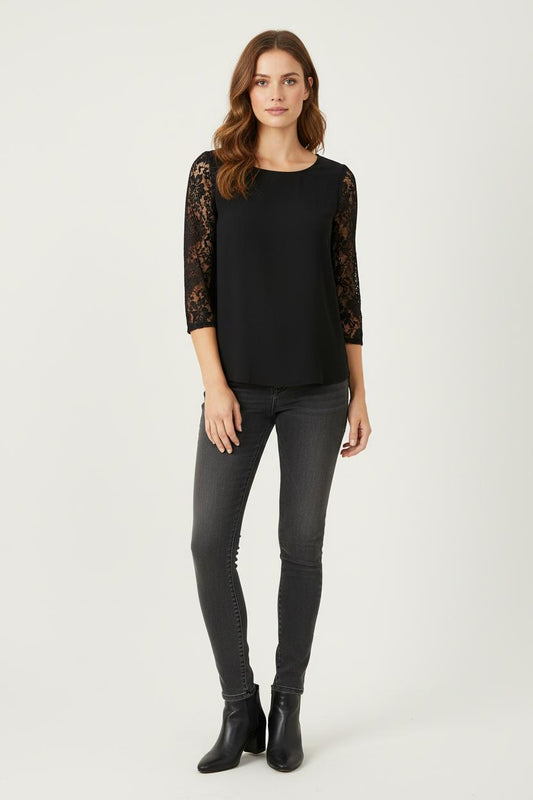 Blouse noire - Taille S/36