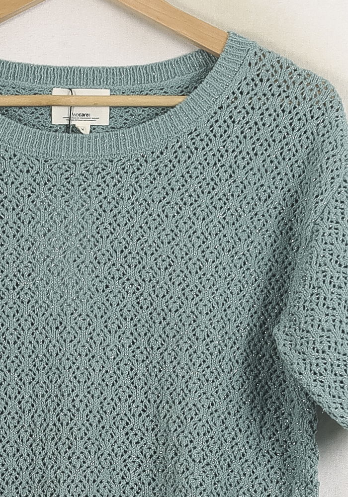 Pull Maille Bleu - Taille M/38