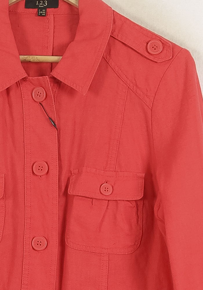 Gilet et Jean Rouge - Taille XL/42