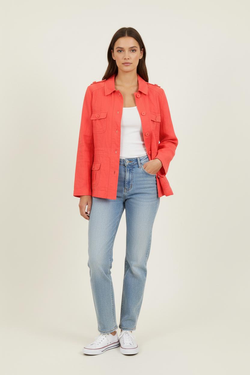 Gilet et Jean Rouge - Taille XL/42