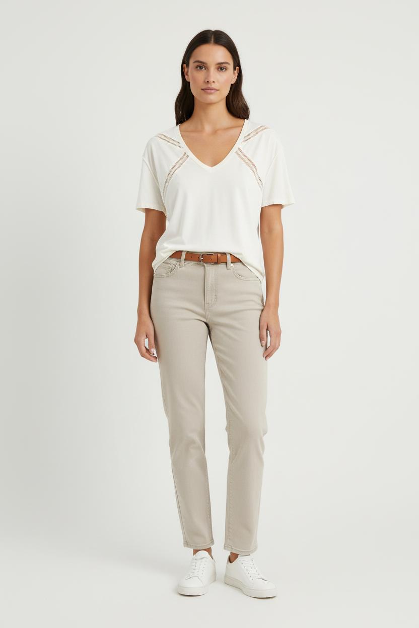 Tee-shirt Blanc - Taille L/40