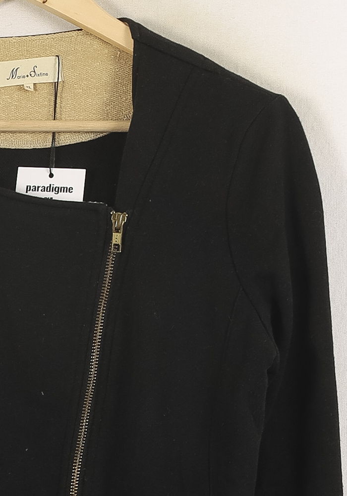 Veste Noire et Beige - Taille XL/42