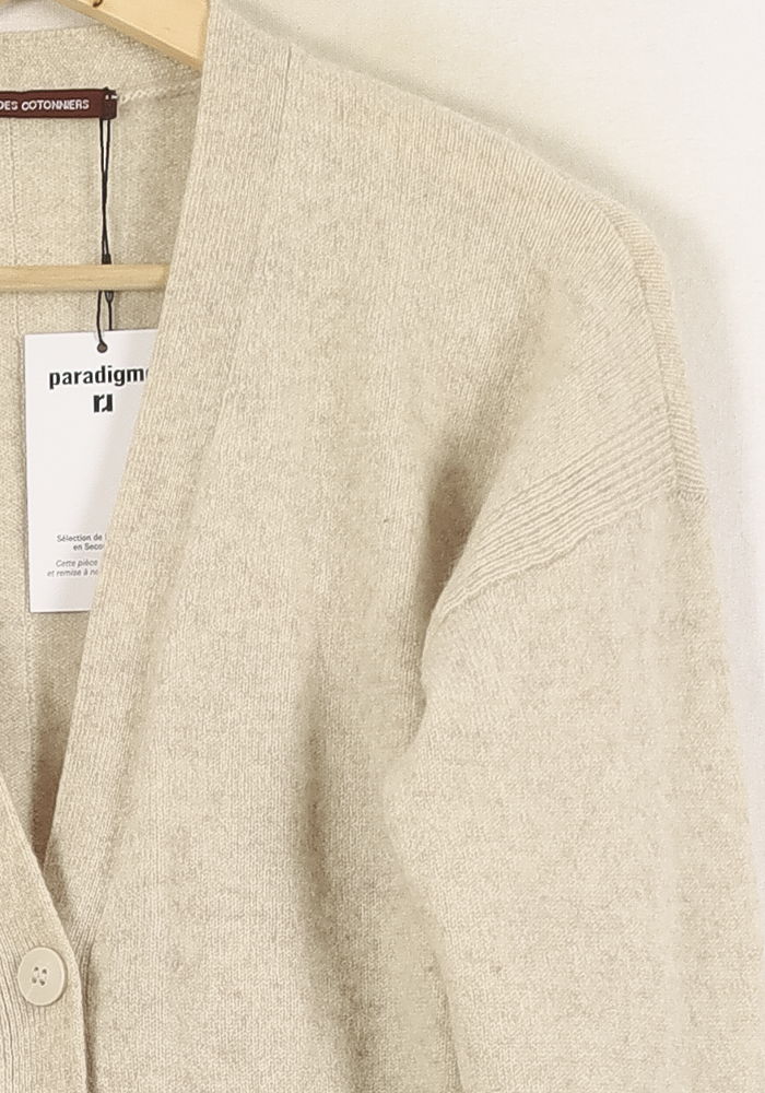 Gilet beige - Taille M/38