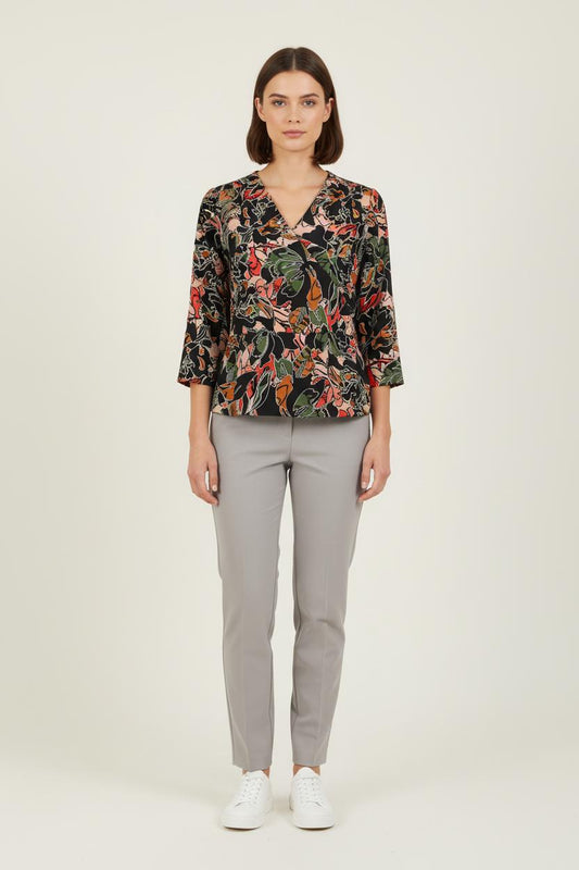 Blouse multicolore - Taille S/36