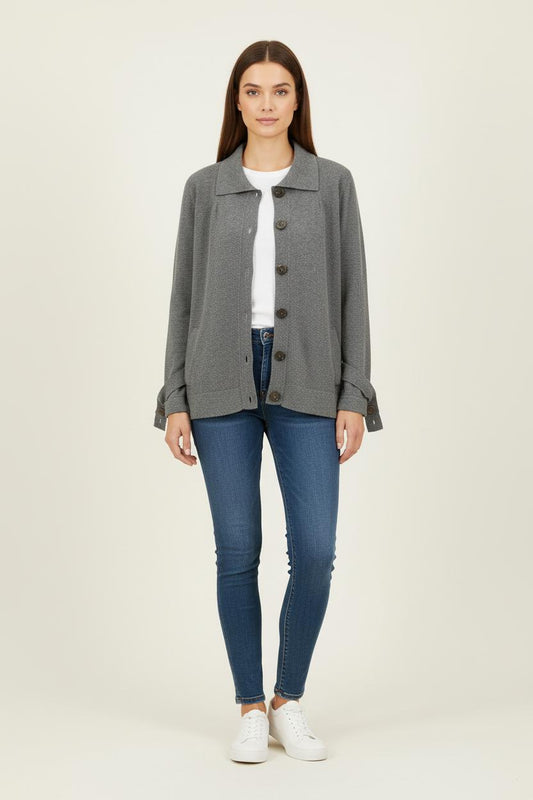 Cardigan Gris - Taille XXL/44