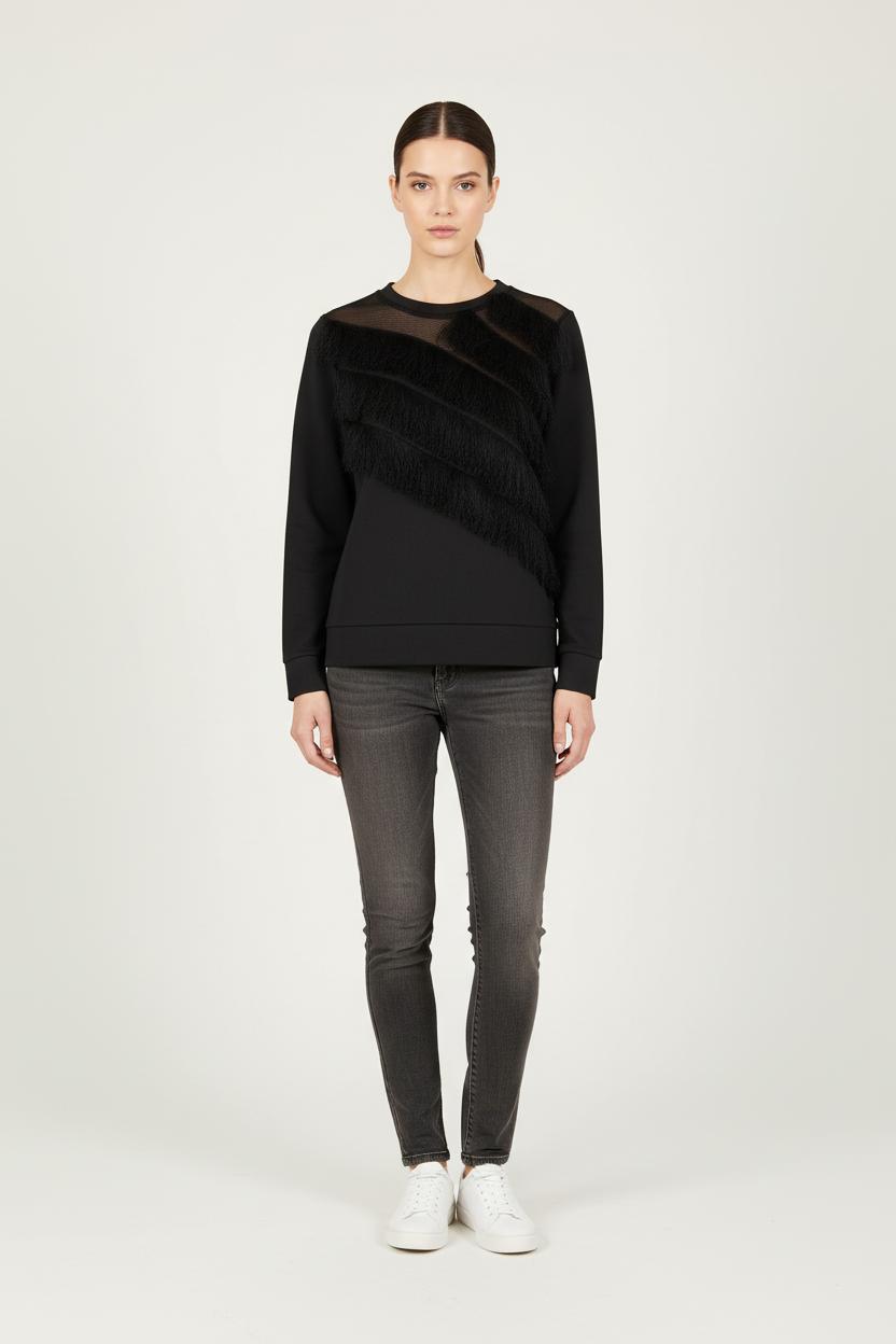 Sweat Noir - Taille S/36