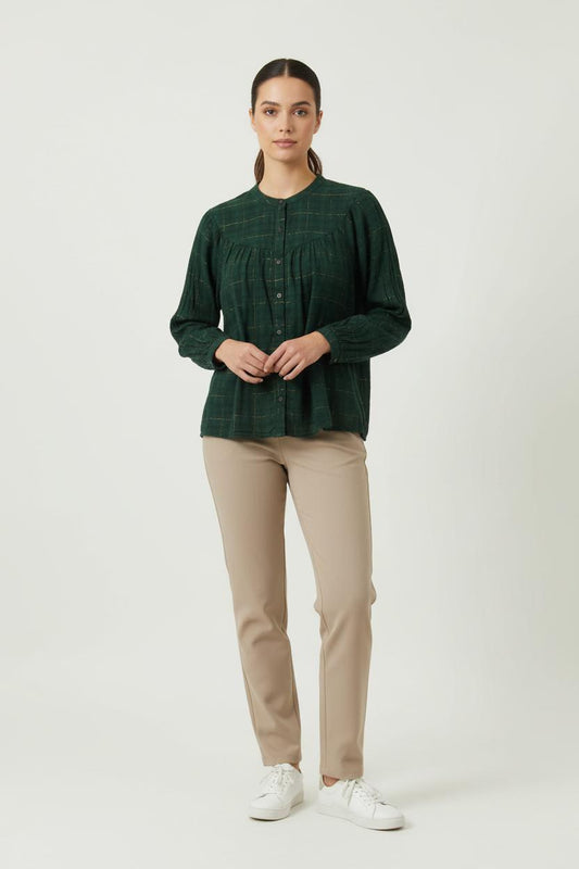 Blouse Verte - Taille S/36