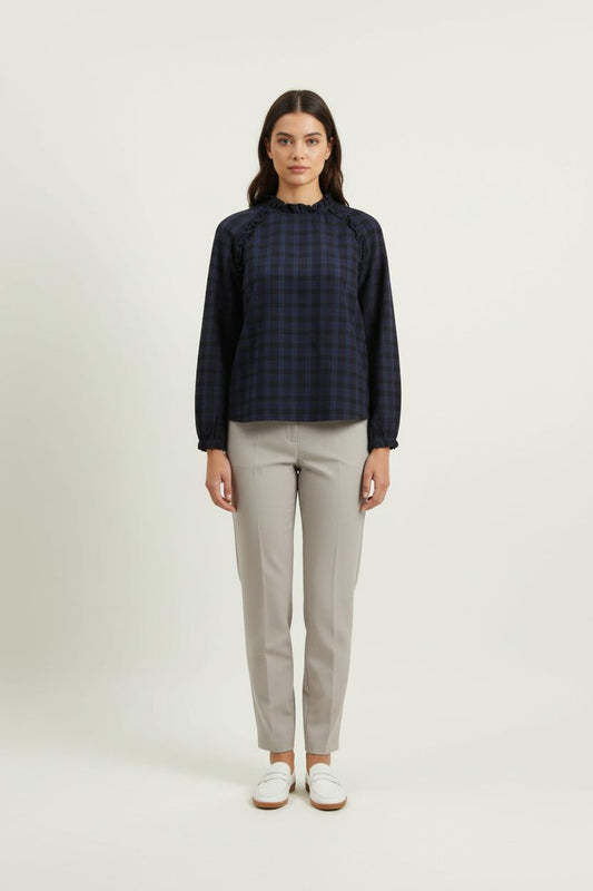 Blouse Bleu Marine - Taille S/36