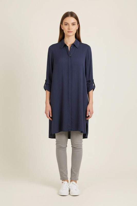 Chemise Longue Bleue - Taille XXL/44