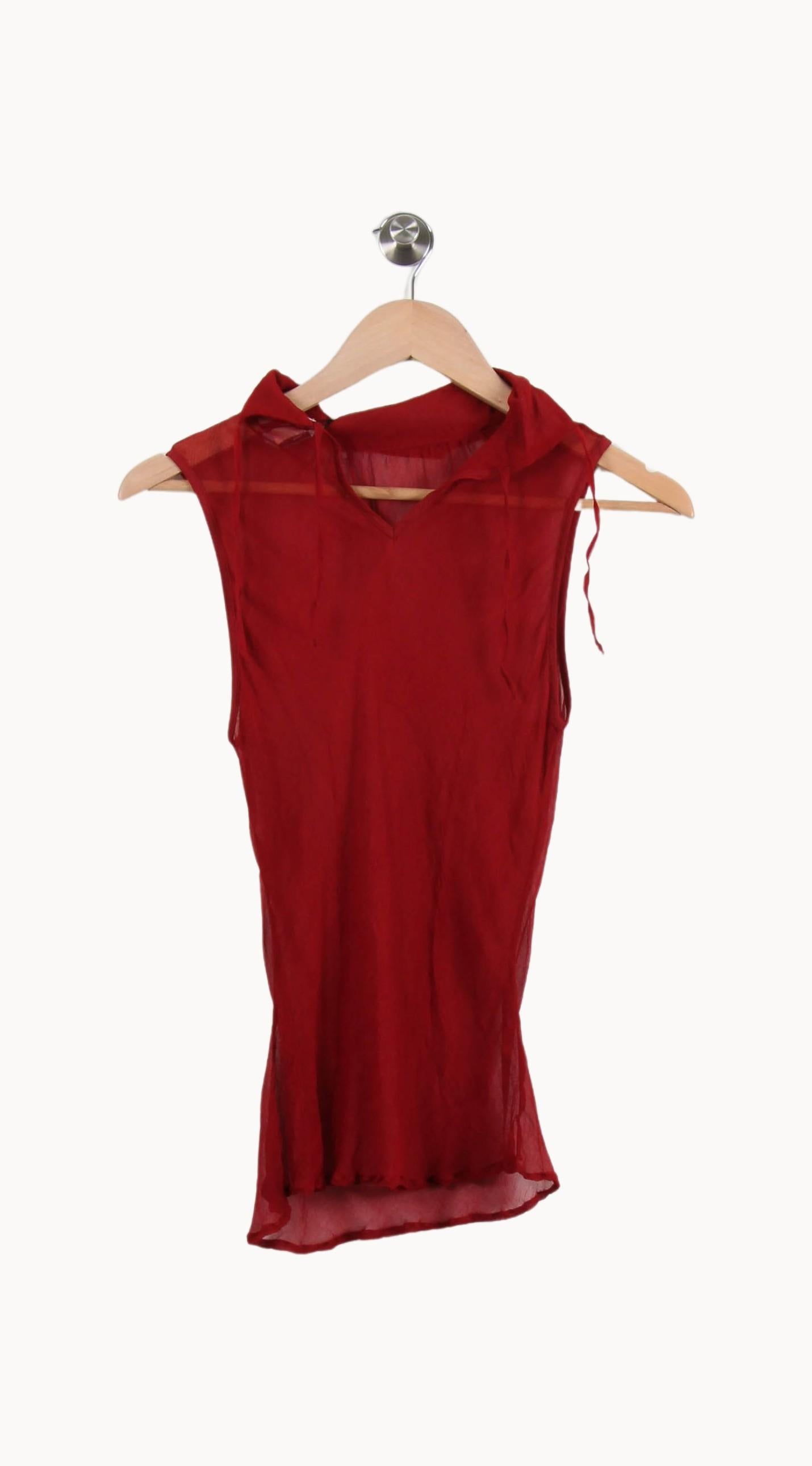 Blouse Bordeaux - Taille S/36