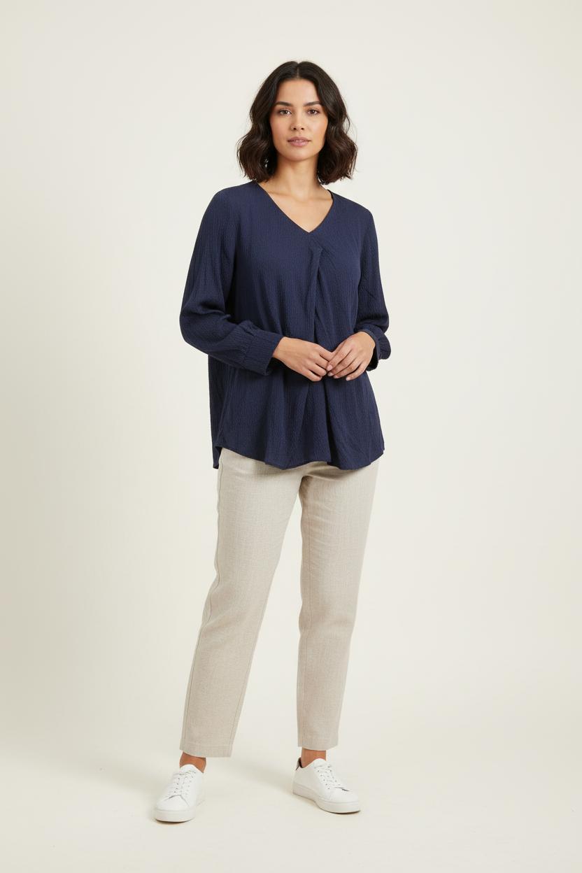 Blouse Bleue - Taille XXL/44