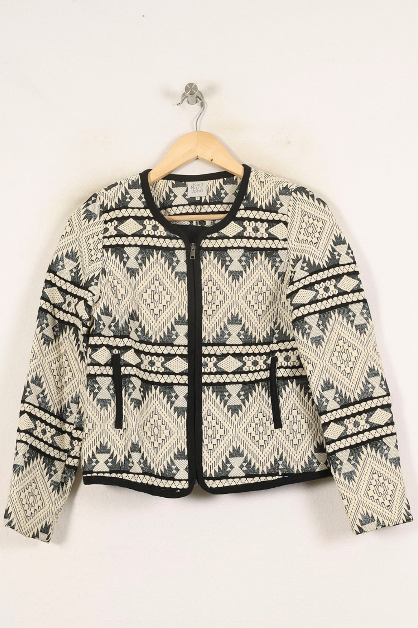 Veste Beige et Noire - Taille S/36