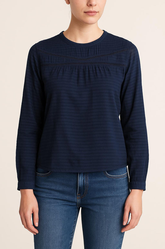 Blouse Bleue - Taille S/36