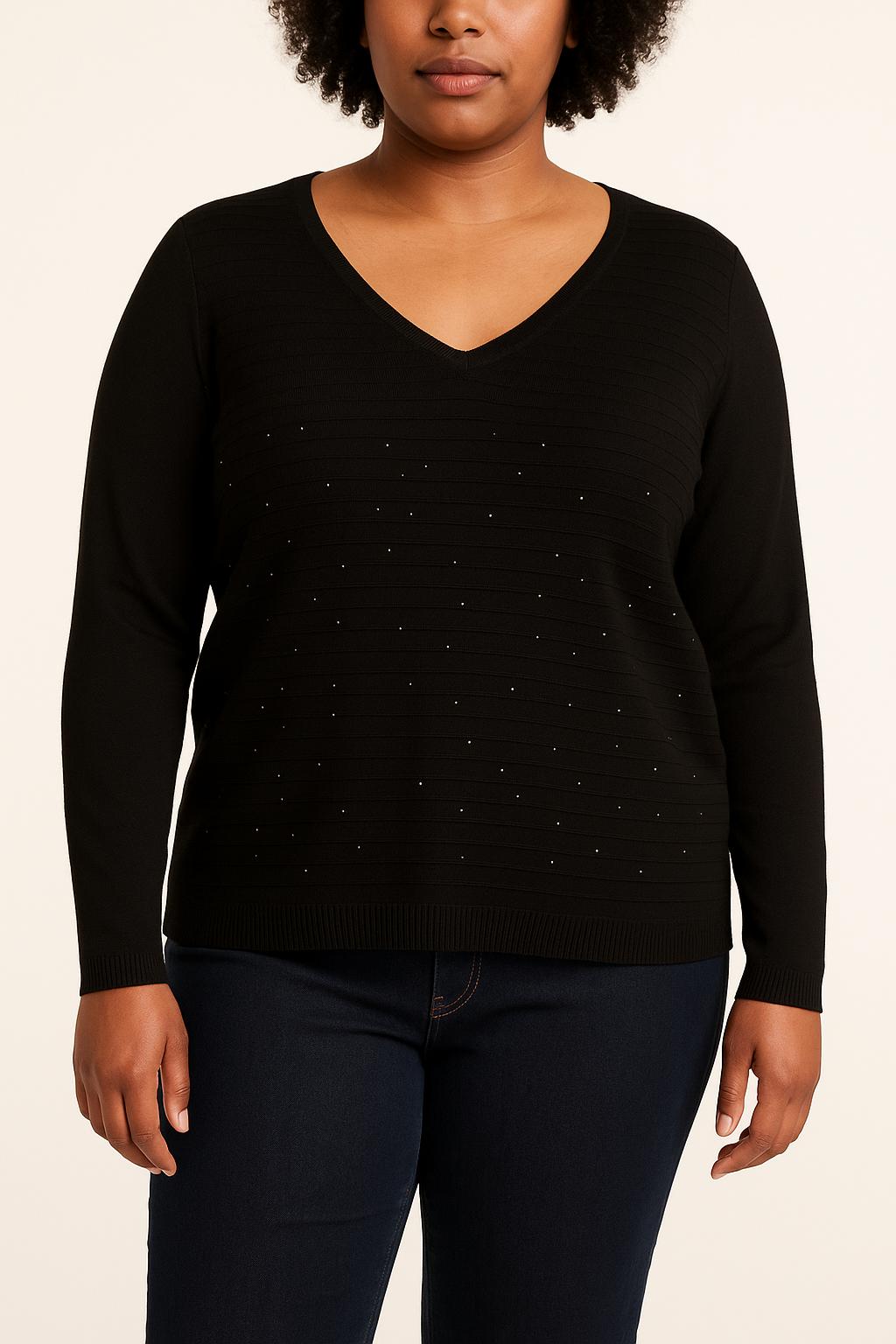 Pull Noir - Taille L/40