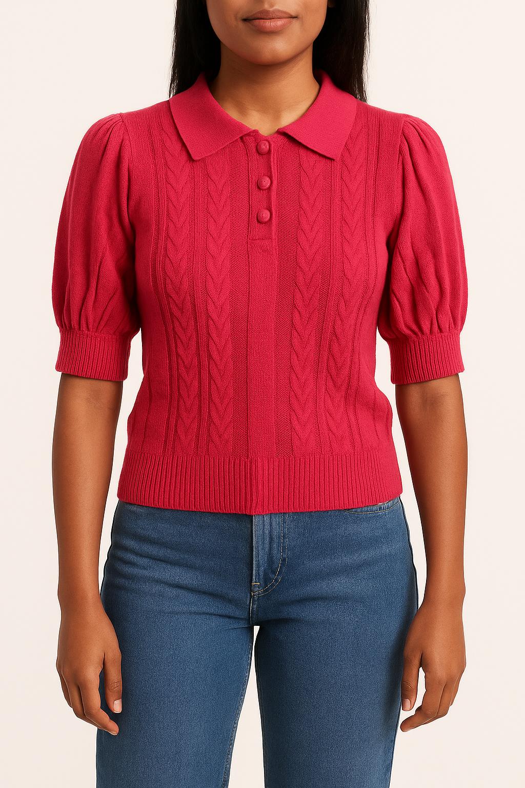 Pull Rose - Taille S/36