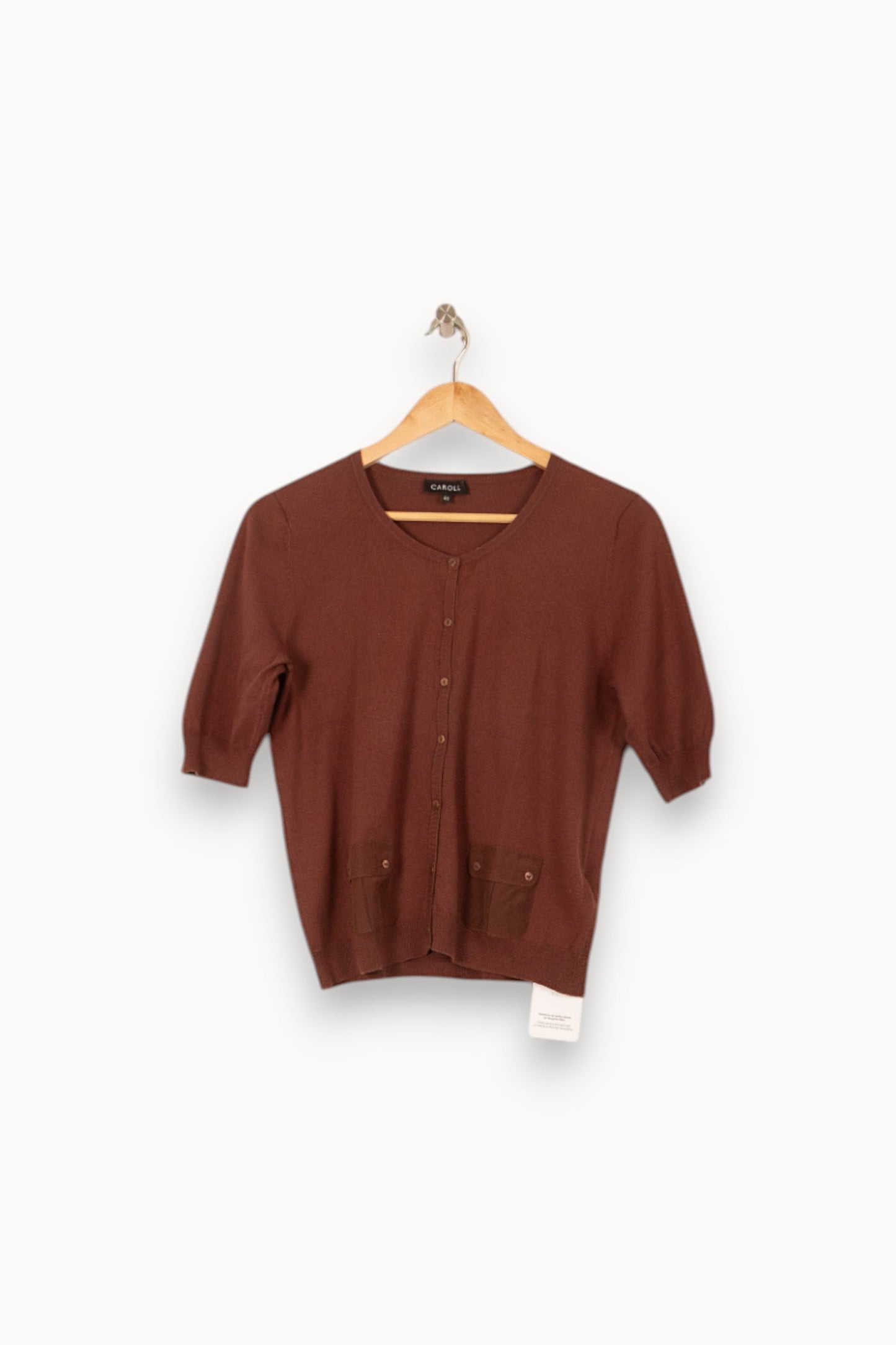 Cardigan Marron - Taille L/40