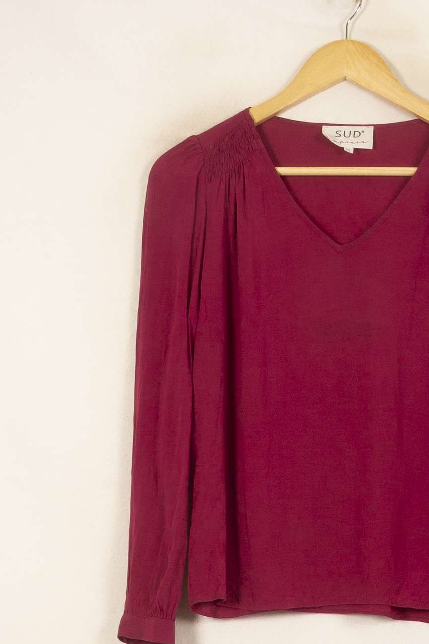 Blouse Bordeaux - Taille XS/34