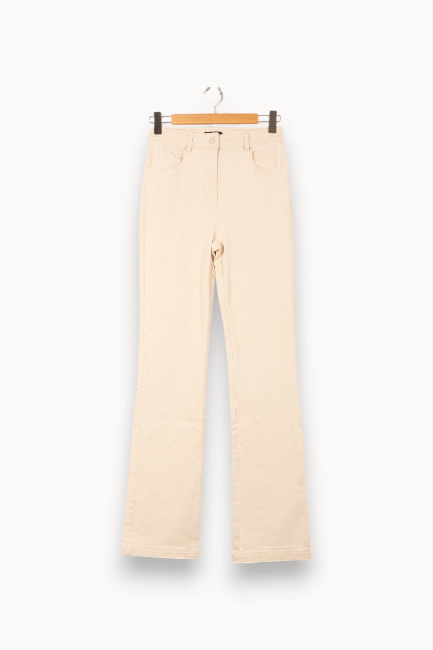 Jean Évasé Beige - Taille M/38