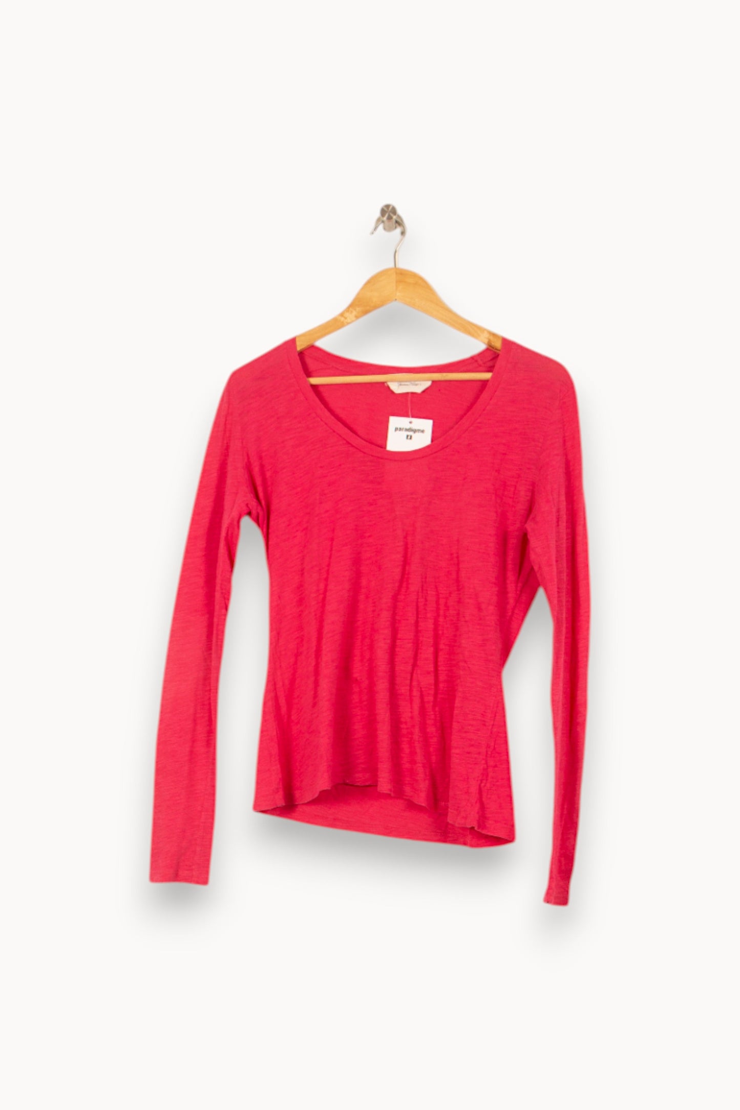 Tee-shirt manches longues rose - Taille T.U.