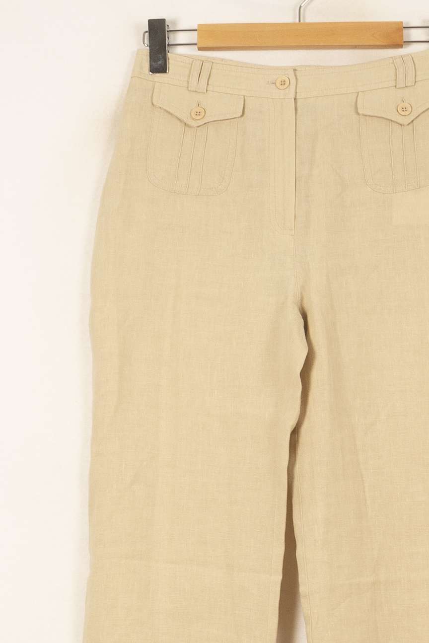 Pantalon Large Beige - Taille L/40