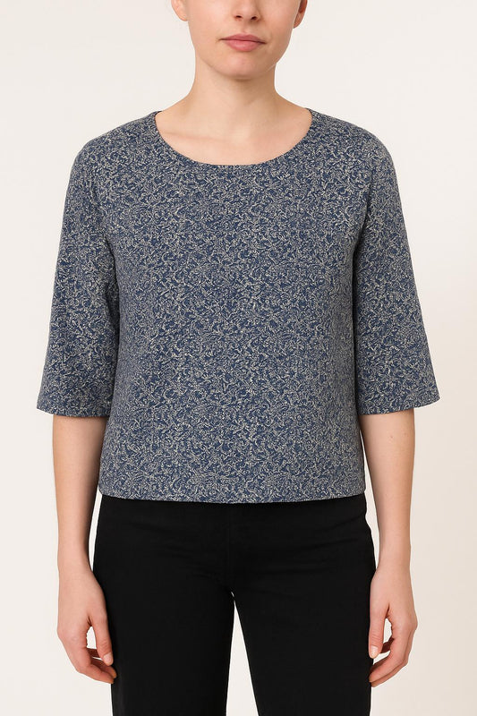 Blouse Bleue - Taille M/38