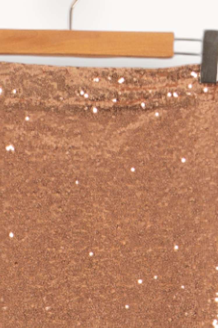 Jupe Sequin Or - Taille S/36