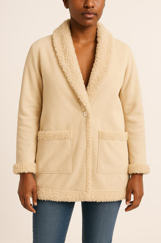 Manteau Beige - Taille S/36