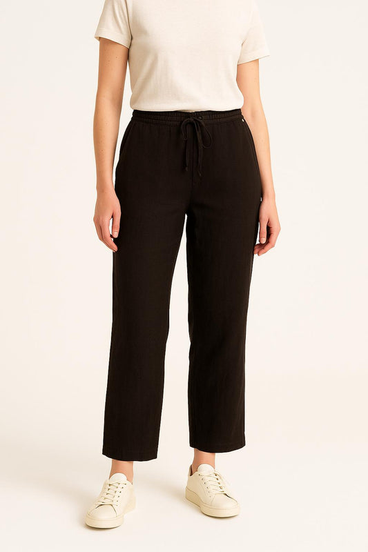 Pantalon Large Noir - Taille M/38