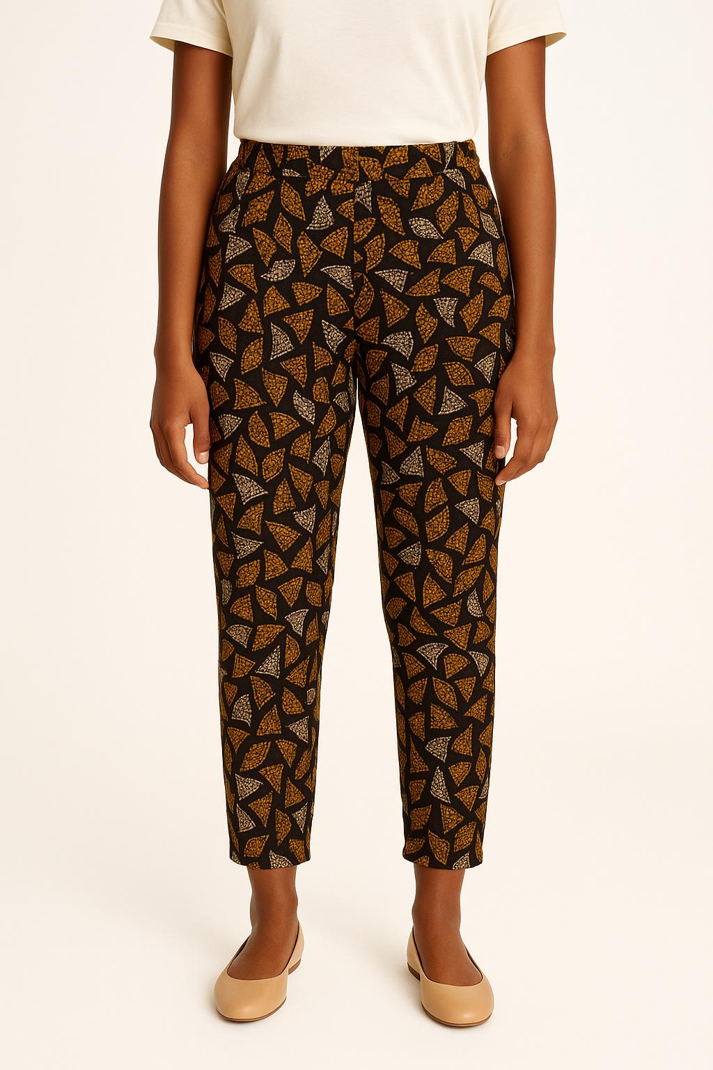 Pantalon Noir et Jaune - Taille M/38