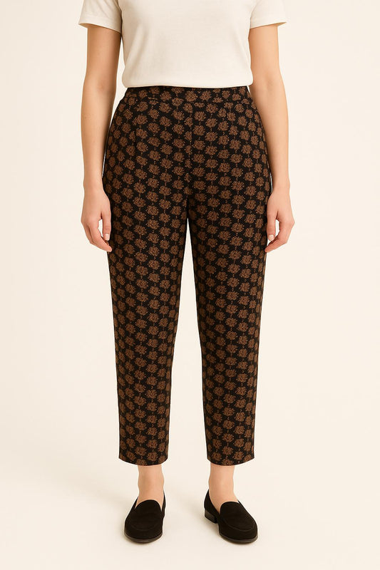 Pantalon Noir et Marron - Taille M/38