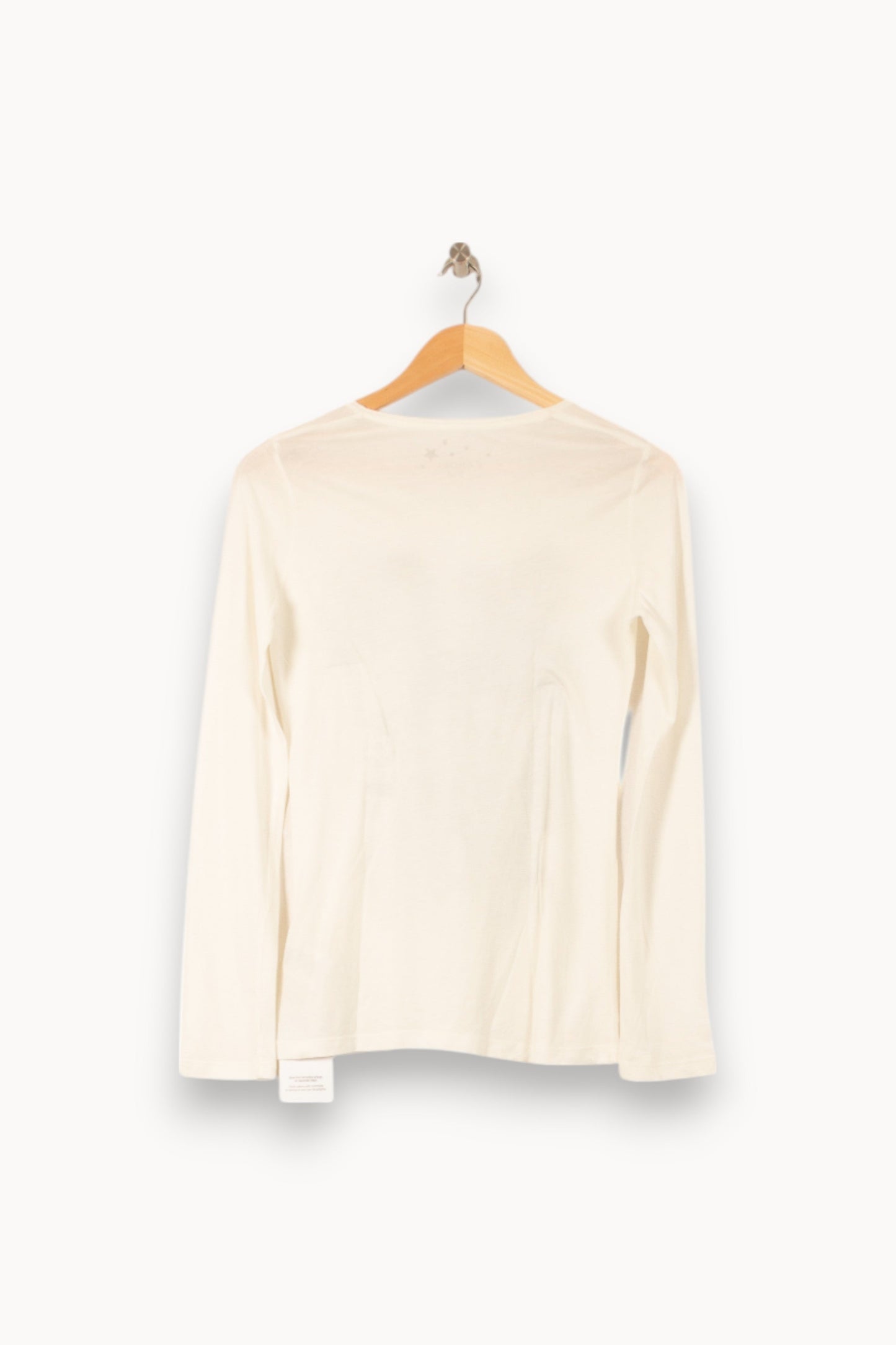 Tee-shirt manches longues blanc - Taille M/38