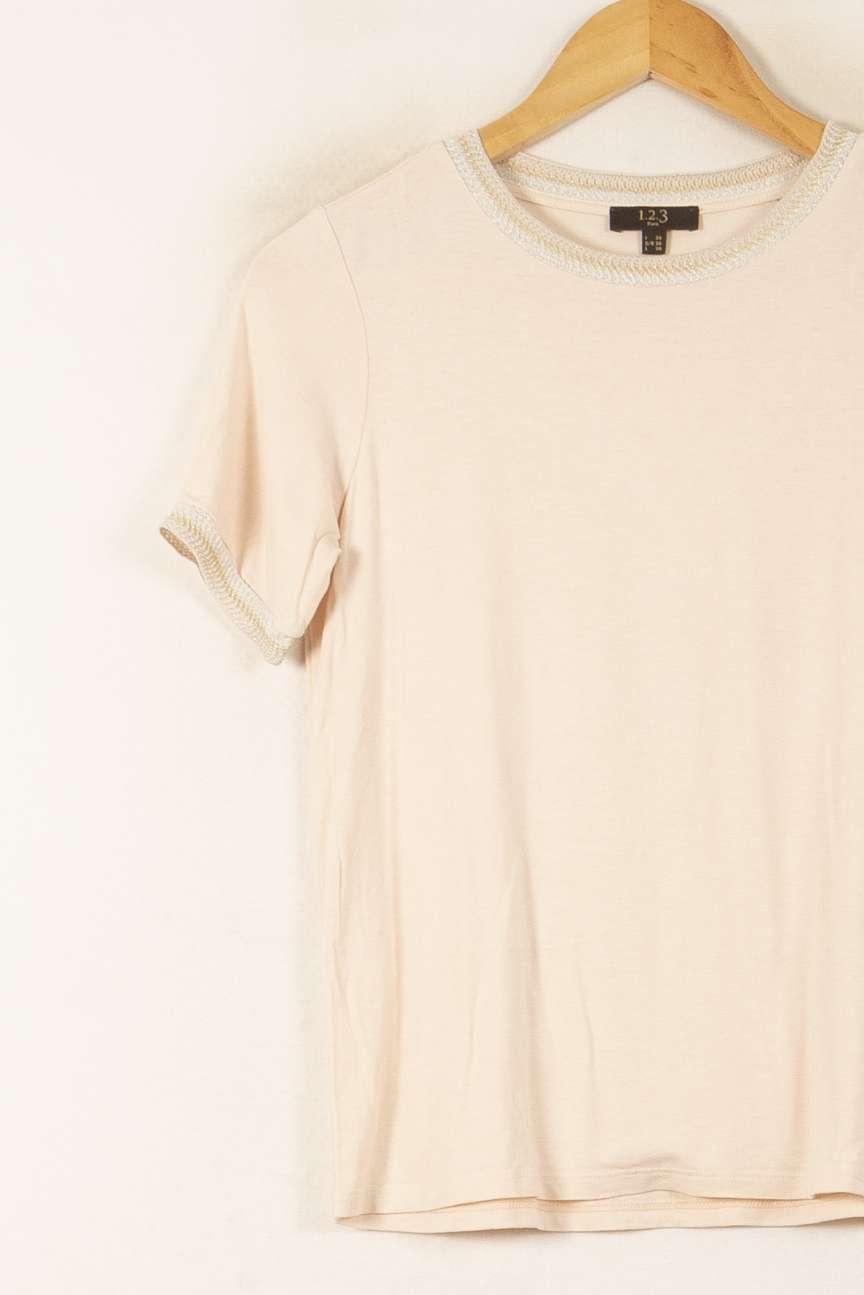 Tee-shirt Rose - Taille S/36
