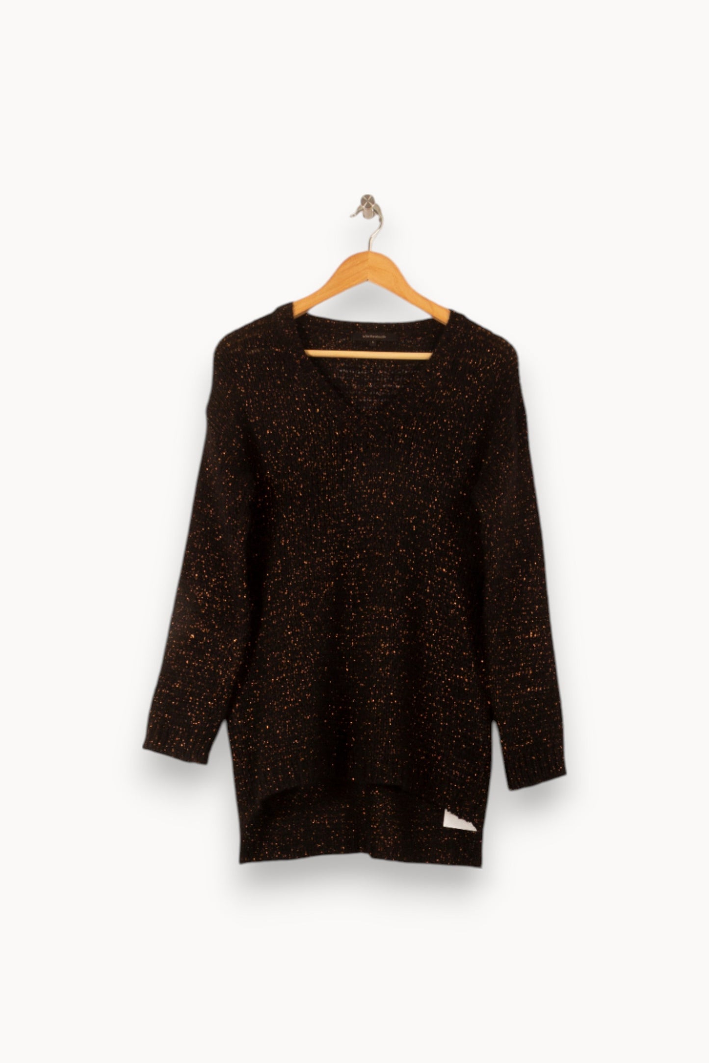 Pull Noir et Doré - Taille S/36