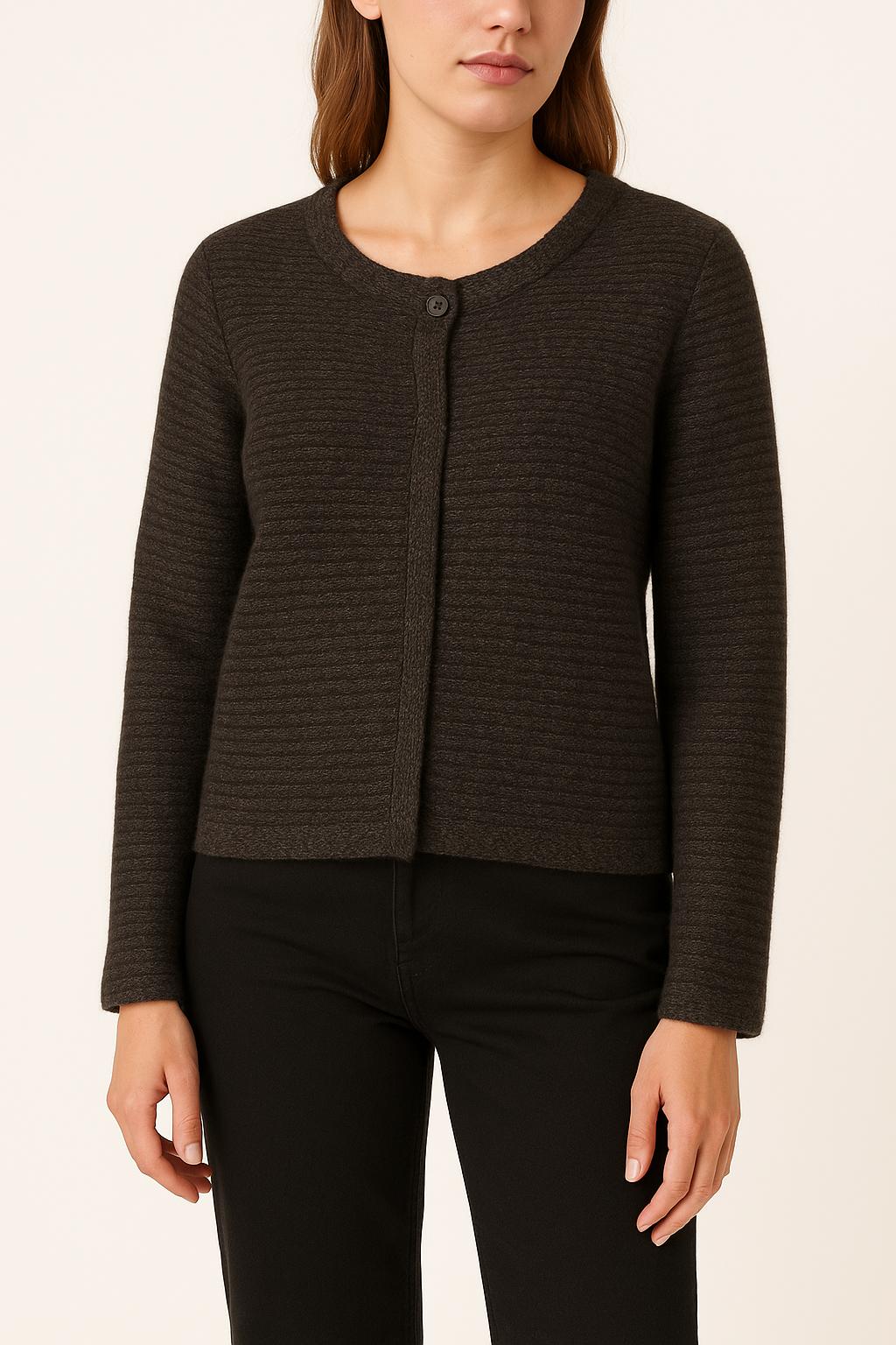 Cardigan Gris - Taille L/40