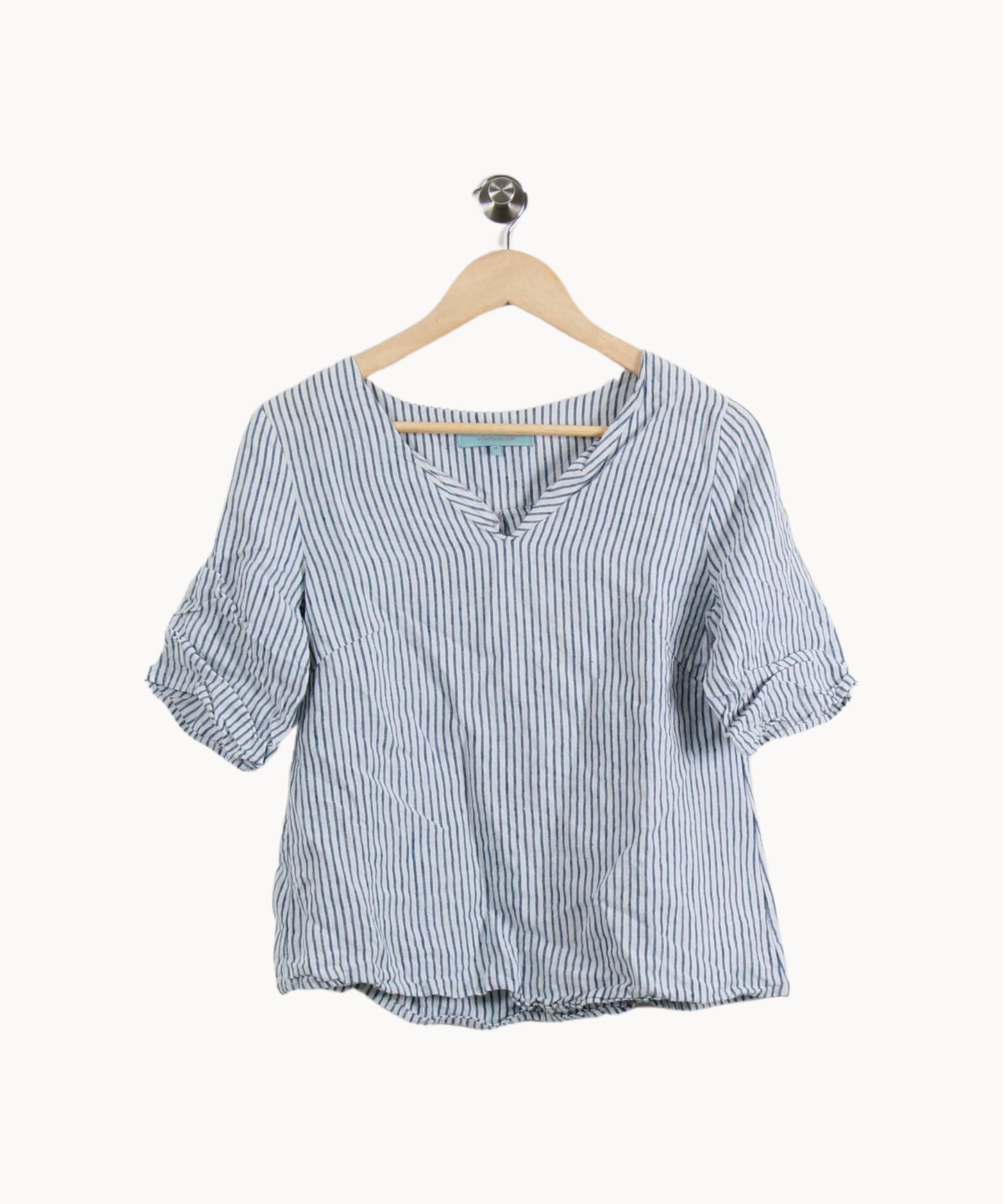 Blouse Bleu et Blanc - Taille S/36