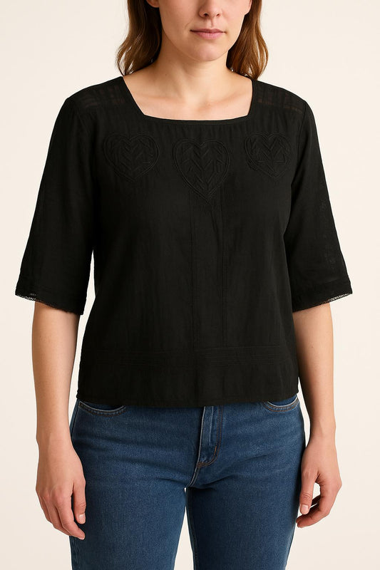 Blouse noire - Taille XL/42