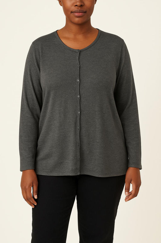 Cardigan Gris - Taille XL/42