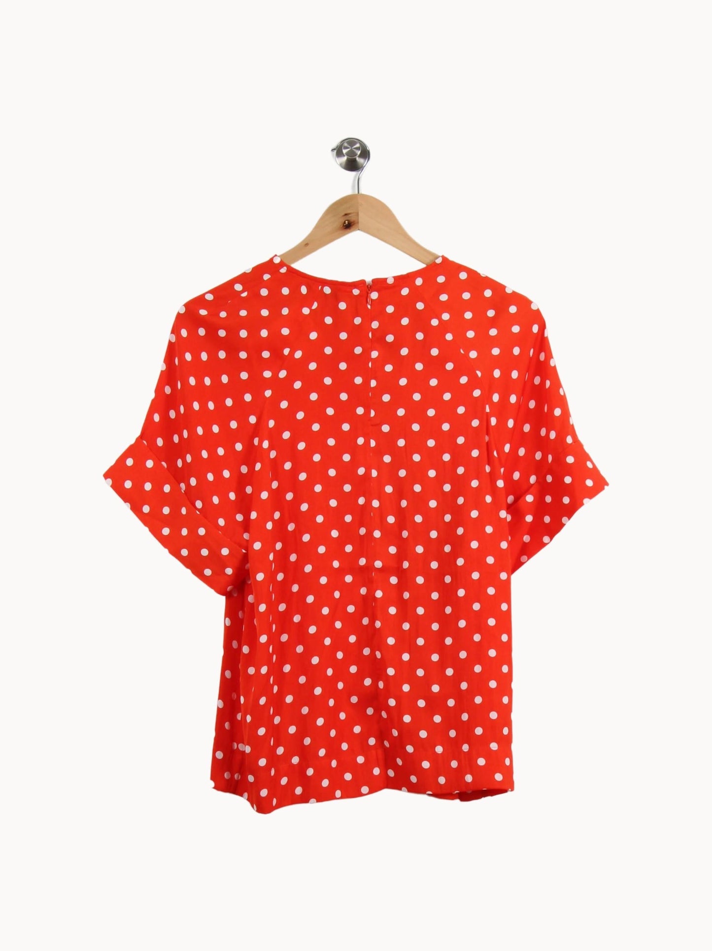 Blouse Rouge et Blanche - Taille M/38