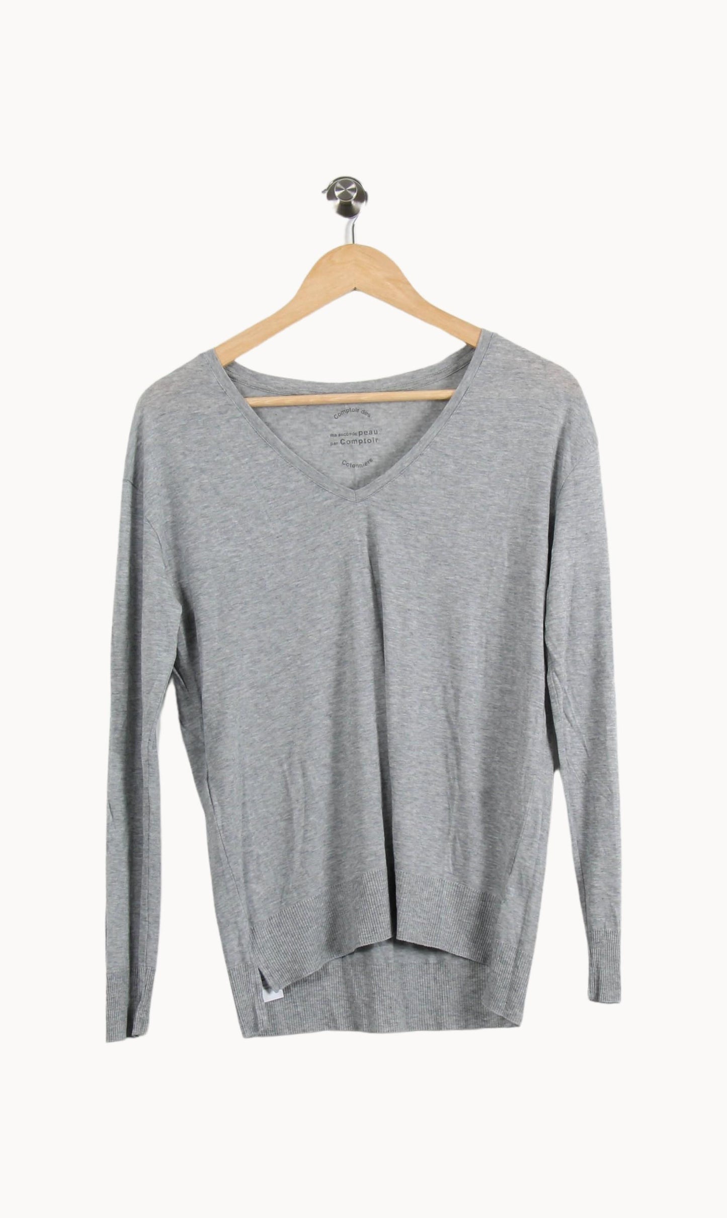 Pull Gris - Taille L/40