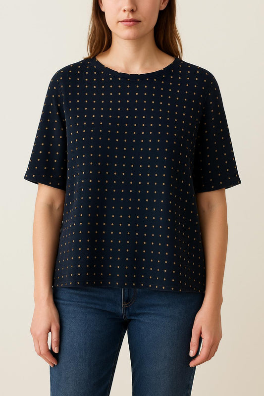 Blouse Noire et Jaune - Taille M/38