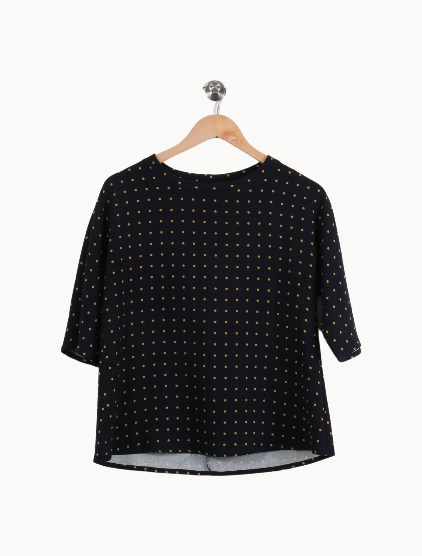 Blouse Noire et Jaune - Taille M/38