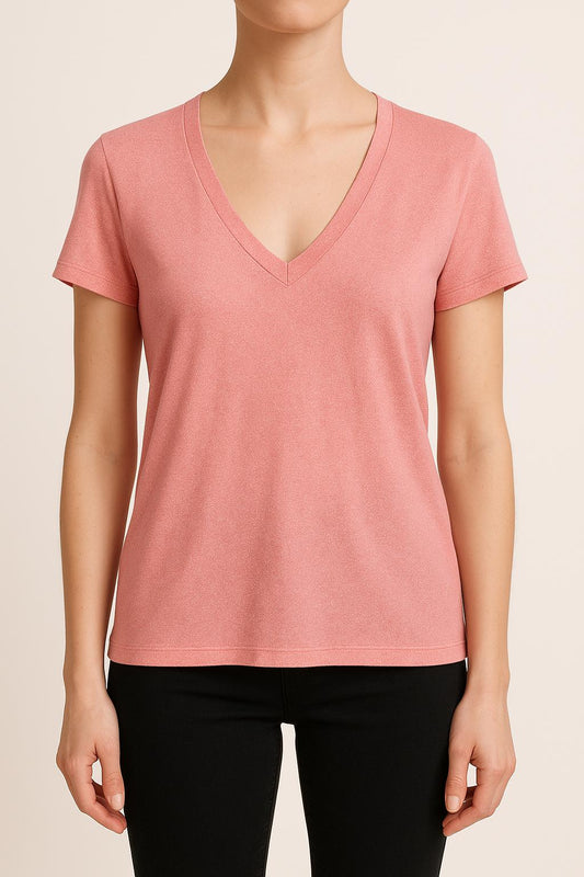 Tee-shirt Rose - Taille S/36