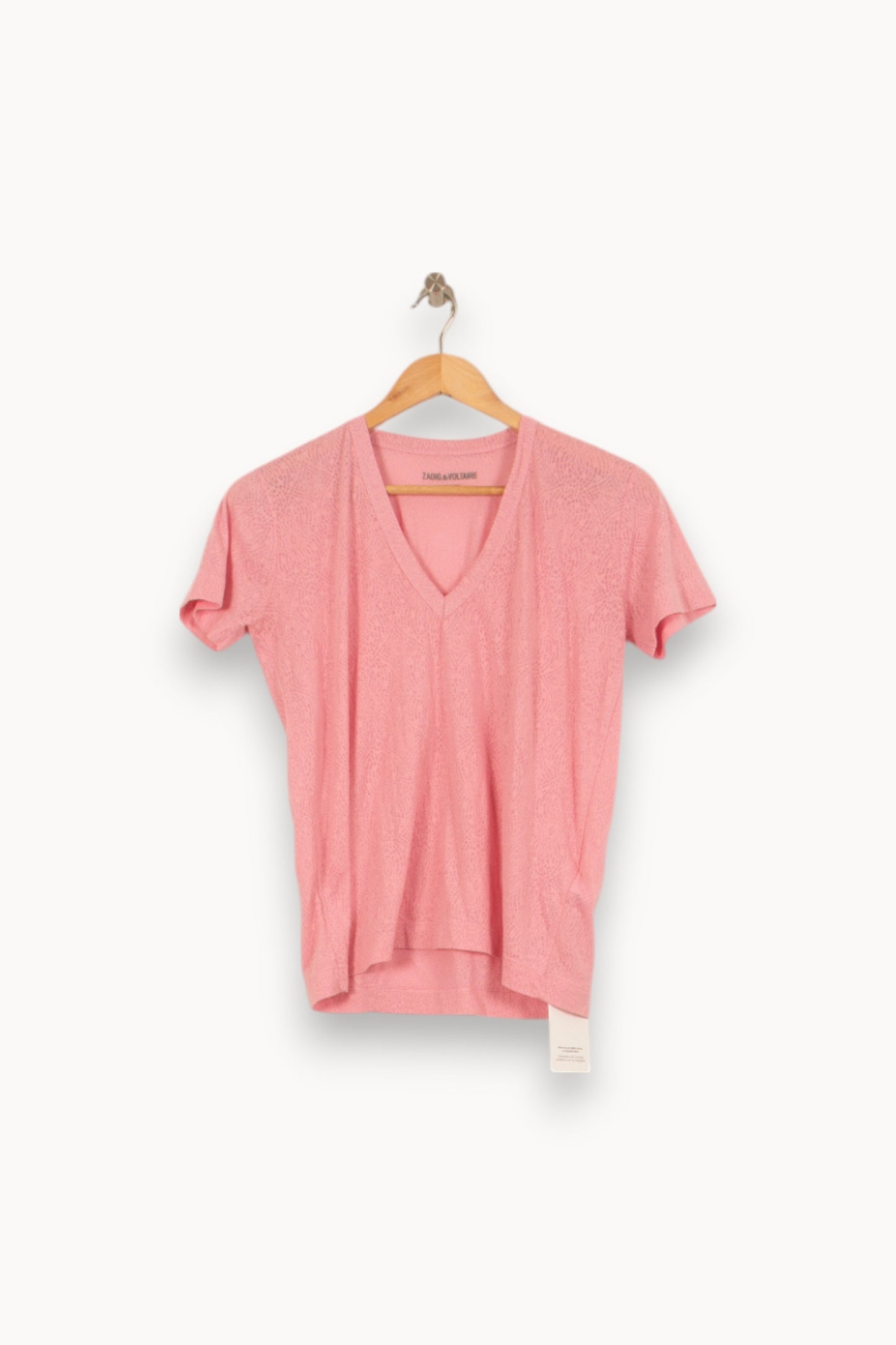 Tee-shirt Rose - Taille S/36