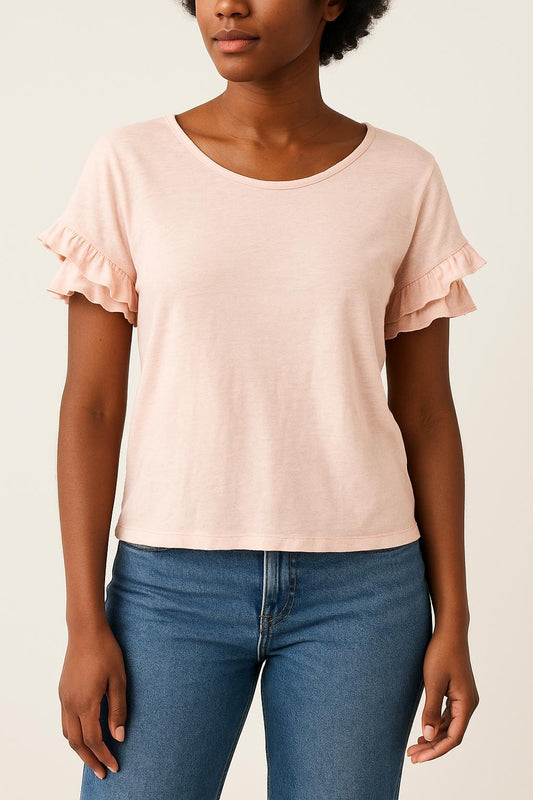 Tee-shirt Rose - Taille S/36