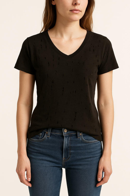 Tee-shirt Noir - Taille S/36
