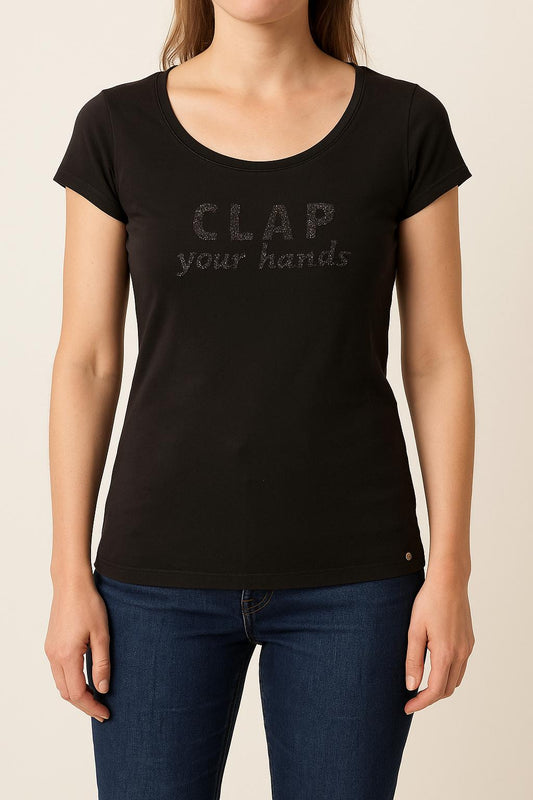 Tee-shirt Noir - Taille M/38